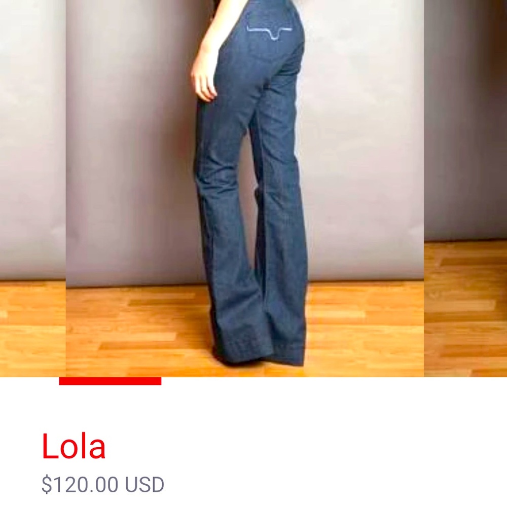 Kimes Ranch Flare-leg trouser jeans (Lola)